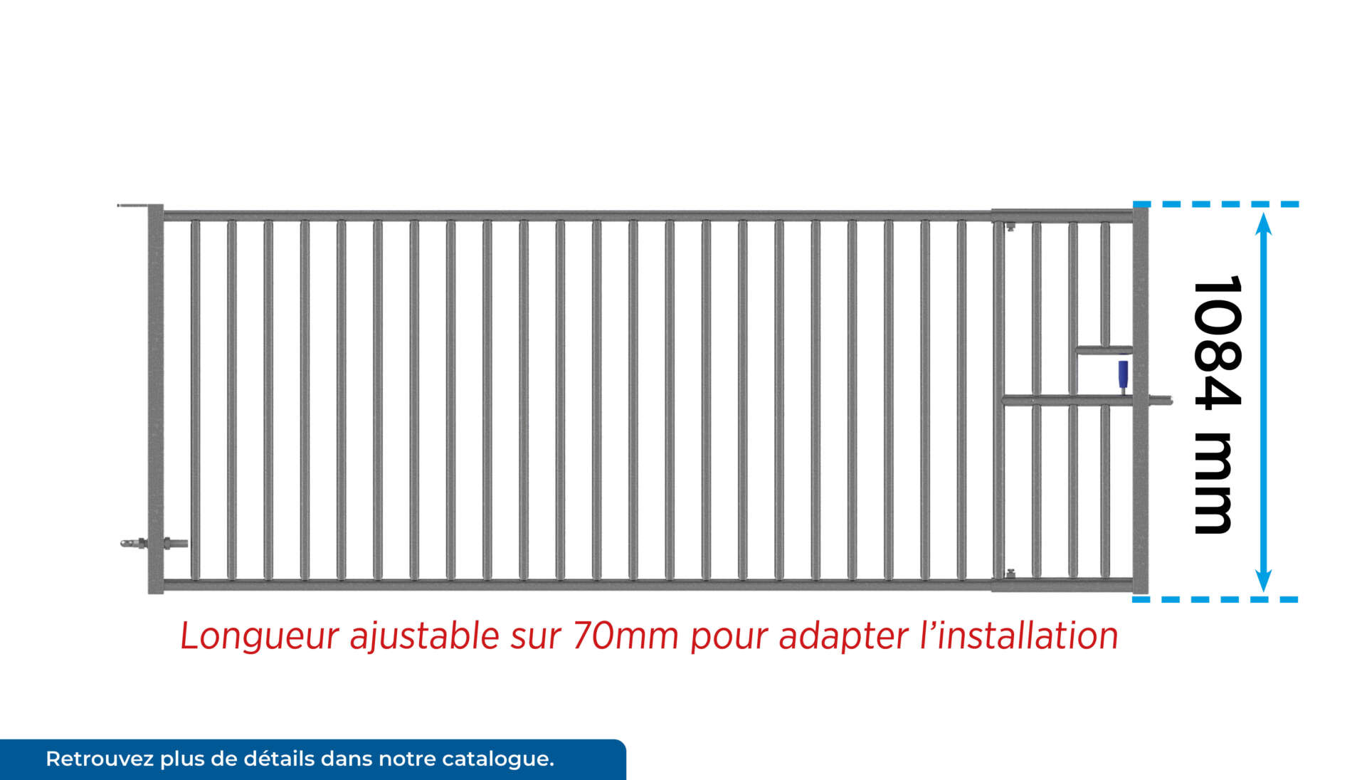 Barrière de séparation veaux